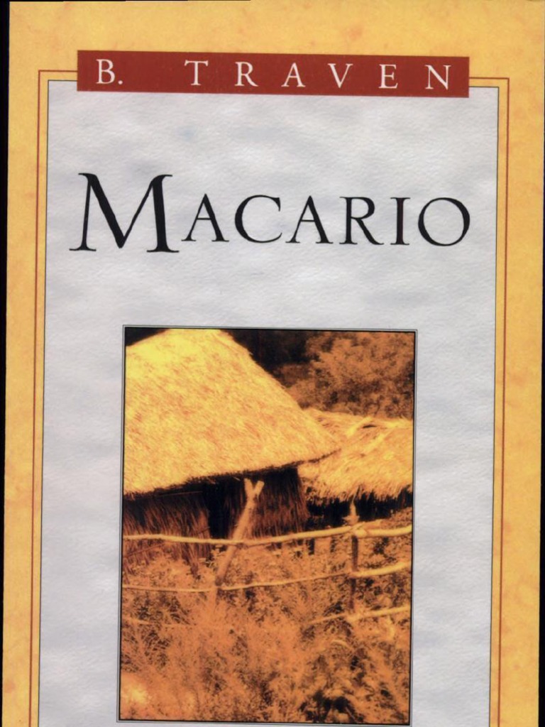 libro macario bruno traven
